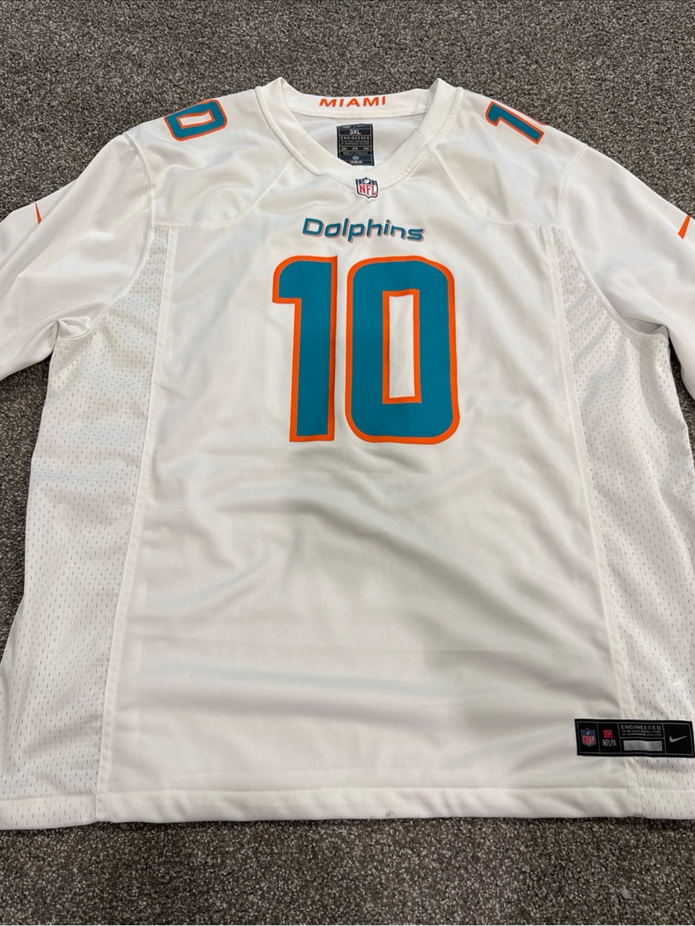 Nike Authentic Miami Dolphins Tyreek Hill Jersey